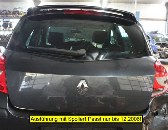 Kofferruimteklep RENAULT Clio III (BR0/1, CR0/1)