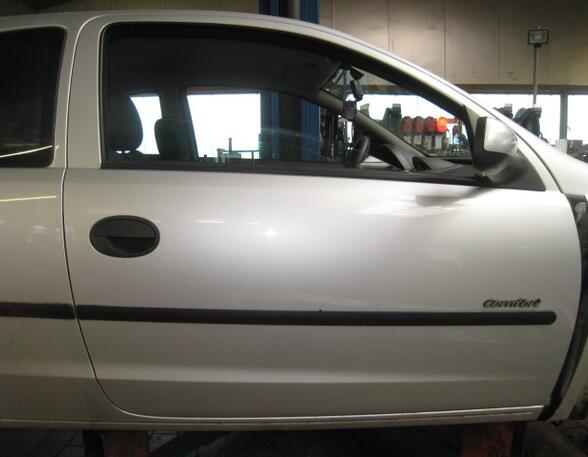 TÜR VORNE RECHTS (2/3-türer) (Tür vorn) Opel Corsa Benzin (C) 973 ccm 43 KW 2002>2003