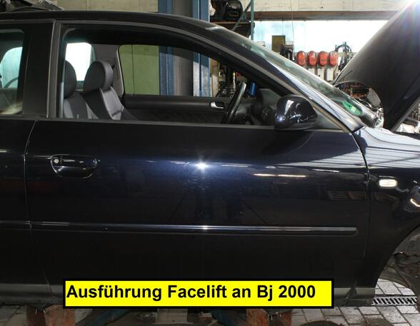 TÜR RECHTS ( 2/3 TÜRER / FACELIFT AB 2000 )  (Tür vorn) Audi Audi A3 Benzin (8L) 1595 ccm 75 KW 2000>2003