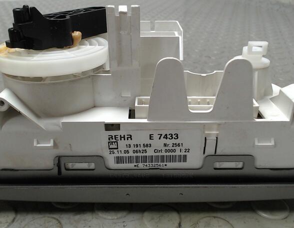 Air Conditioning Control Unit OPEL Meriva (--)