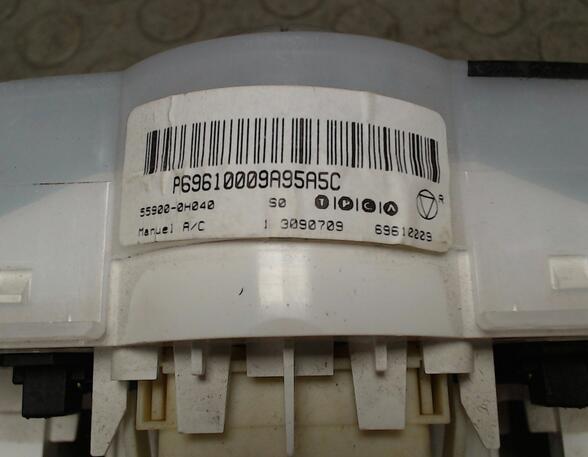 Air Conditioning Control Unit PEUGEOT 107 (PM, PN)