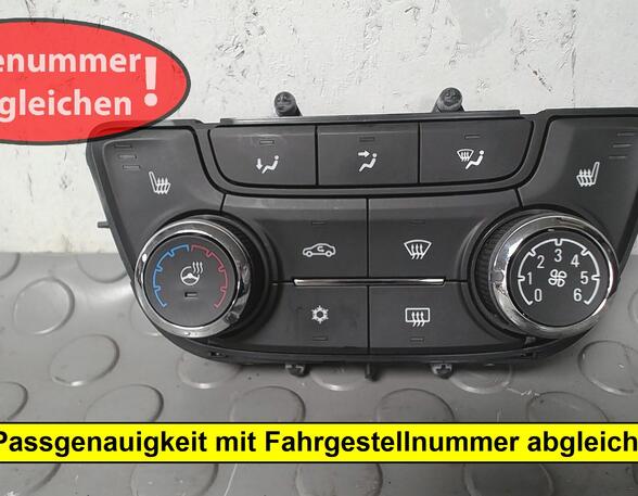 Regeleenheid airconditioning OPEL Mokka/Mokka X (J13)