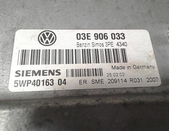 Fuel Injection Control Unit VW Polo (9N)