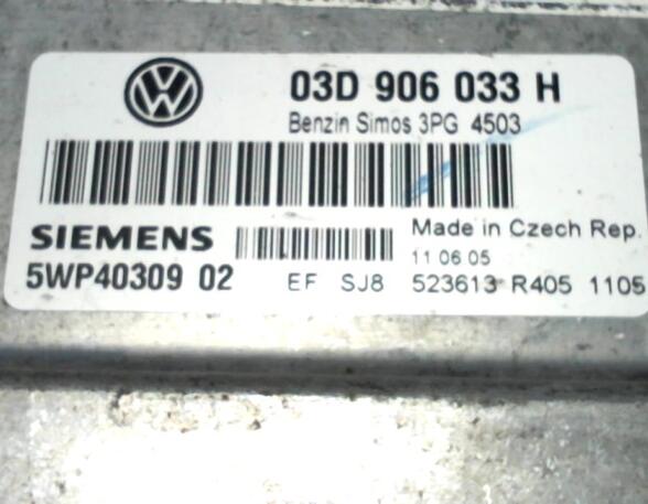 Fuel Injection Control Unit VW Fox Schrägheck (5Z1, 5Z3, 5Z4)