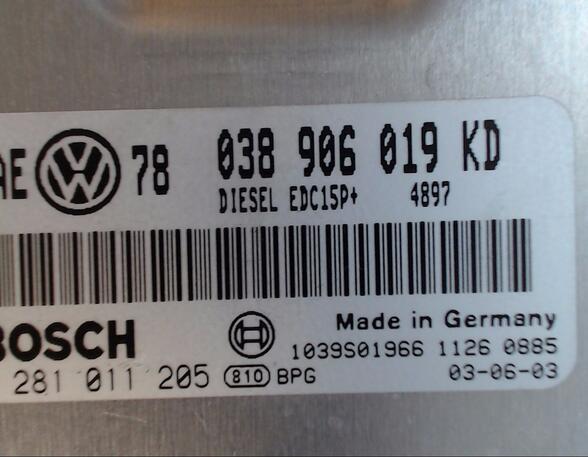 Regeleenheid brandstofinjectie VW Passat Variant (3B6)