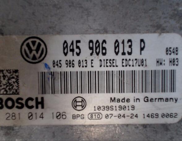STEUERGERÄT DIESELEINSPRITZUNG (Gemischaufbereitung) VW Polo Diesel (9 N) 1422 ccm 51 KW 2005>2009