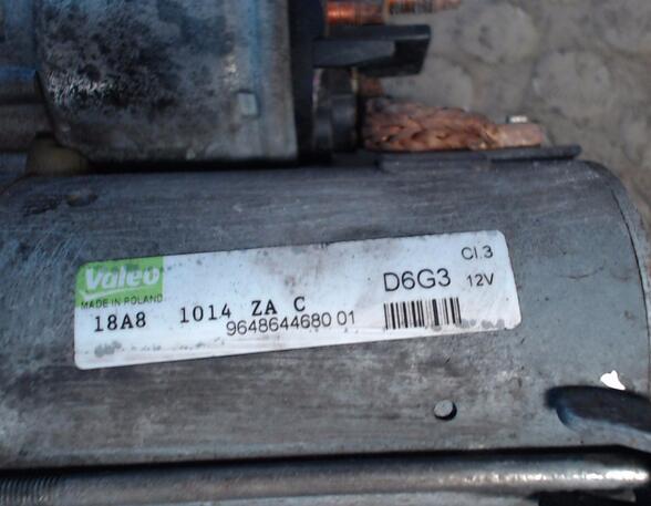 ANLASSER / STARTER VALEO (Motorelektrik) Citroen C 3 Benzin (F / H) 1124 ccm 44 KW 2005>2008