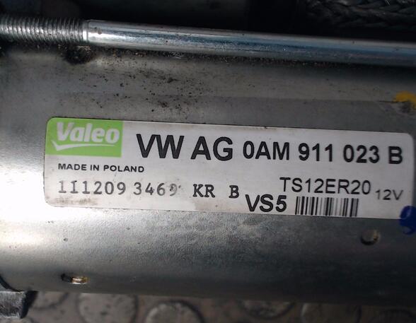 ANLASSER / STARTER VALEO (Motorelektrik) VW Golf Benzin (5K) 1390 ccm 90 KW 2008>2013