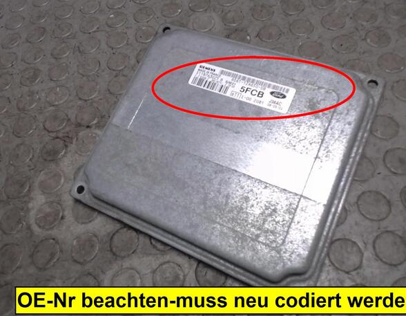 STEUERGERÄT EINSPRITZUNG (Gemischaufbereitung) Ford Fiesta Benzin (JH1/JD3) 1299 ccm 44 KW 2005>2008