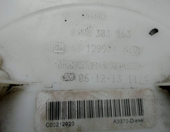 High Pressure Pump OPEL ZAFIRA / ZAFIRA FAMILY B (A05)