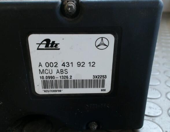 HAUPTBREMSAGGREGAT ABS (Bremsen vorn) Mercedes-Benz C-Klasse Benzin (202) 1799 ccm 90 KW 1996>1997