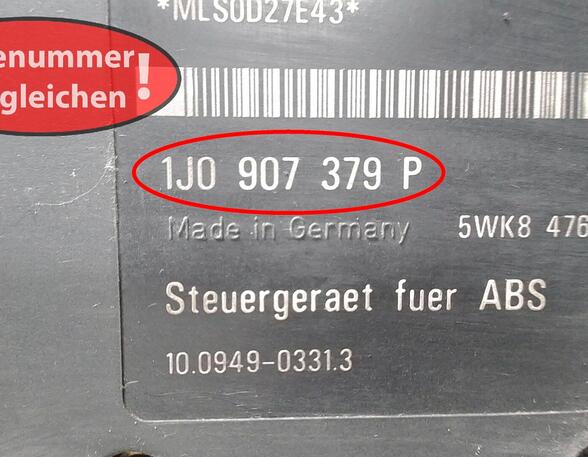 HAUPTBREMSAGGREGAT ABS  (Bremsen vorn) Ford Galaxy Diesel (WGR) 1896 ccm 85 KW 2000>2005