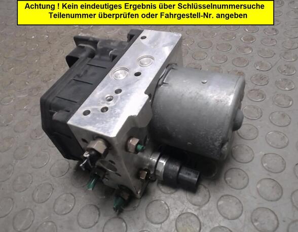 HAUPTBREMSAGGREGAT ABS (Bremsen vorn) Renault Scenic Benzin (JA) 1598 ccm 79 KW 2002>2003