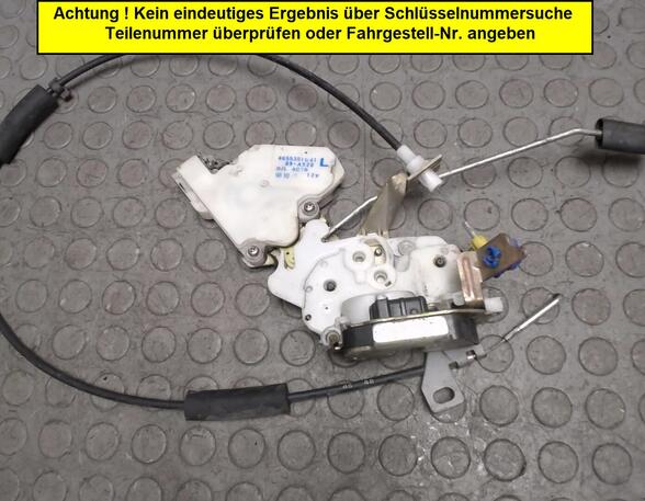 Rear Door Lock NISSAN TERRANO II (R20)