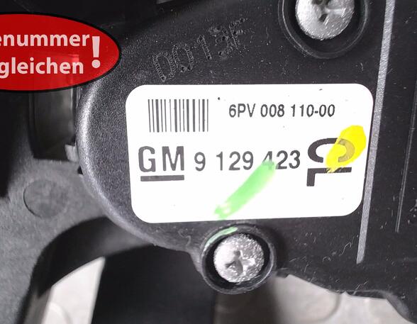 GASPEDAL (Gemischaufbereitung) Opel Corsa Benzin (C) 973 ccm 43 KW 2000>2003