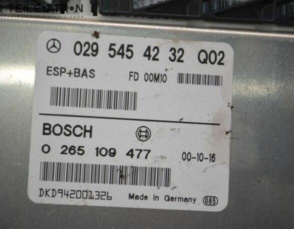 Controller MERCEDES-BENZ A-Klasse (W168)