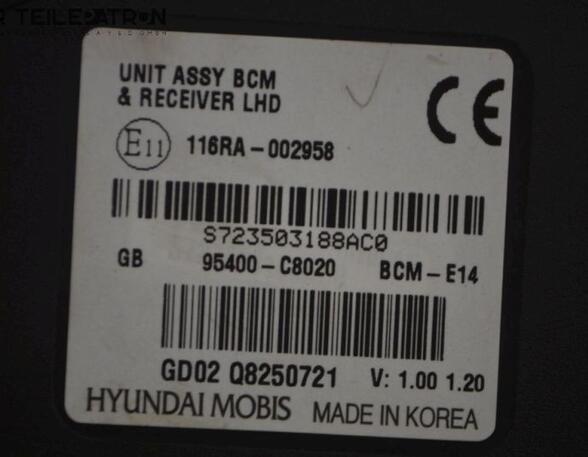 Control unit HYUNDAI i20 (GB, IB), HYUNDAI i20 II Coupe (GB)