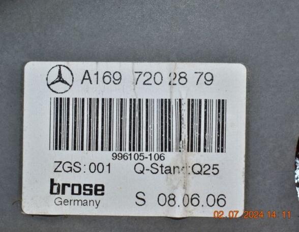 Raambedieningsmechanisme MERCEDES-BENZ A-CLASS (W169)