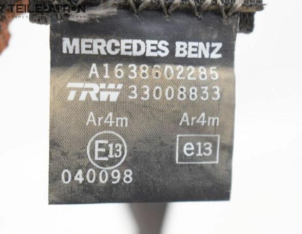 Seat Belt Pretensioners MERCEDES-BENZ M-Klasse (W163)