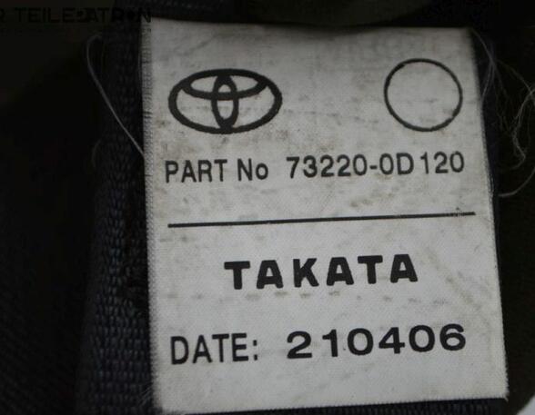 Safety Belts TOYOTA Yaris (KSP9, NCP9, NSP9, SCP9, ZSP9)