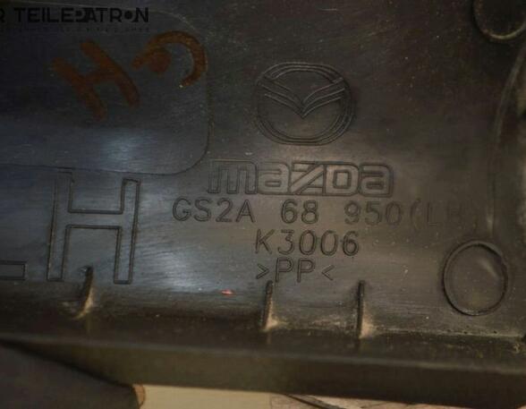 Verkleidung Abdeckung links hinten Laderaumkante MAZDA 6 KOMBI (GH) 2.2 MZR-CD 132 KW