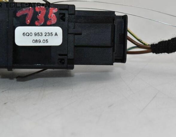 Schalter Warnblinker Warnblinklichtschalter VW POLO (9N_) 1.2 40 KW