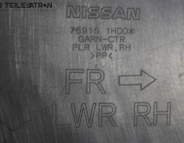 B-Pillar Trim Cover Panel NISSAN Micra IV (K13)