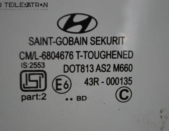 Türscheibe Fensterscheibe Scheibe Tür links vorn Fensterscheibe Seitenscheibe HYUNDAI I20 (PB  PBT) 1.1 CRDI 55 KW