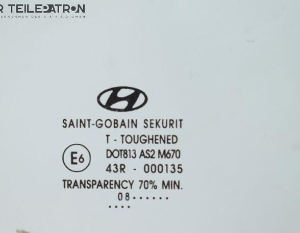 Door Glass HYUNDAI i10 (PA)