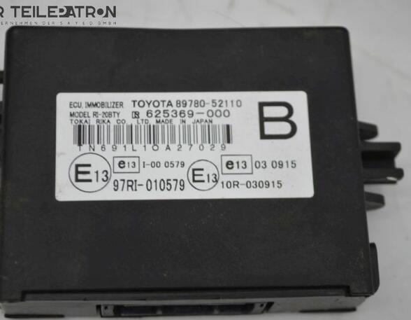 Engine Management Control Unit TOYOTA Verso S (P12)