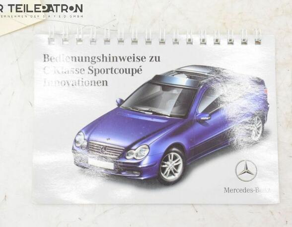 Operation manual MERCEDES-BENZ C-Klasse Coupe (CL203)