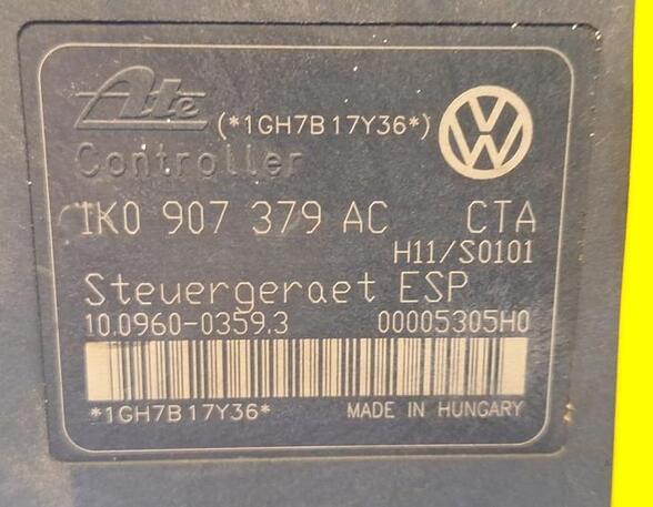 Abs Hydraulic Unit VW TOURAN (1T1, 1T2), VW TOURAN VAN (1T1, 1T2)