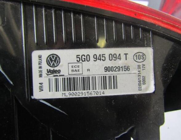 Combination Rearlight VW GOLF VII (5G1, BQ1, BE1, BE2), VW GOLF VIII Variant (CG5), VW GOLF VII Variant (BA5, BV5)