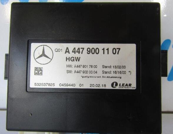 Control unit MERCEDES-BENZ V-CLASS (W447), MERCEDES-BENZ MARCO POLO Camper (W447), MERCEDES-BENZ EQV (W447)