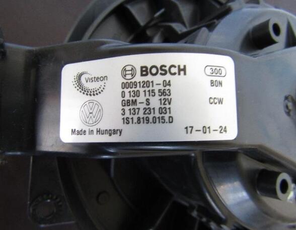 Interior Blower Motor SKODA CITIGO (NF1), SKODA E-CITIGO (NE1)