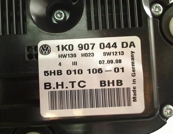 Heating & Ventilation Control Assembly VW SCIROCCO (137, 138)