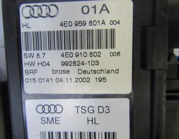 Raambedieningsmechanisme AUDI A8 (4E2, 4E8), AUDI A8 (4E_)