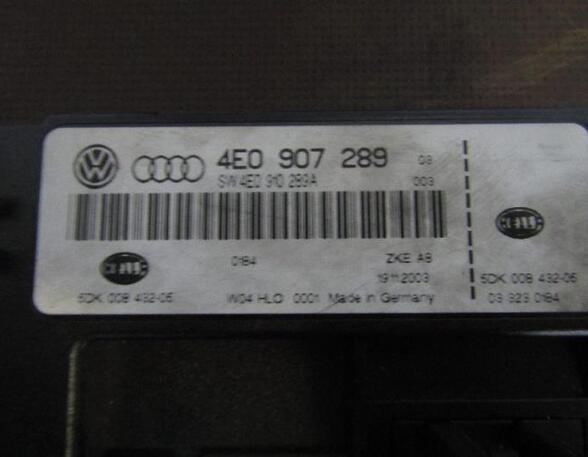 Steuergerät Bordnetz (BCM/BDC) Audi A8 4E 4E0907289 P20243939