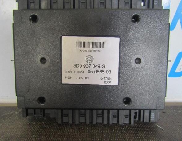 Control unit central electric (BCM) VW PHAETON (3D1, 3D2, 3D3, 3D4, 3D6, 3D7, 3D8, 3D9)