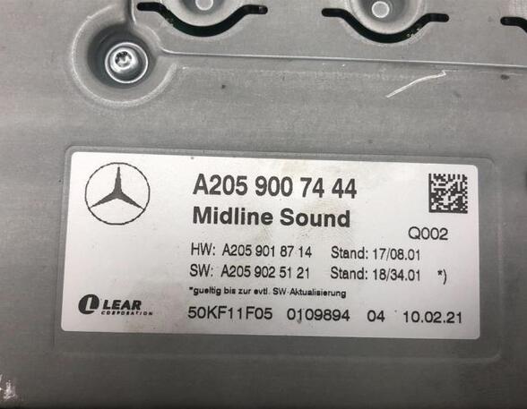 Audio-Verstärker Mercedes-Benz C-Klasse T-Modell S205 2059007444 P19164623