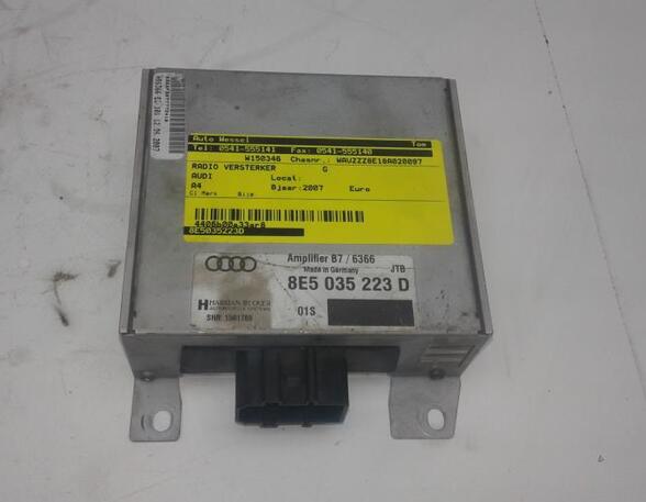 Audio Amplifier AUDI A4 (8EC, B7), AUDI A4 (8E2, B6)