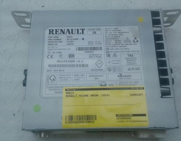 Radio Renault Megane IV Grandtour K9A 281155240R P12521574