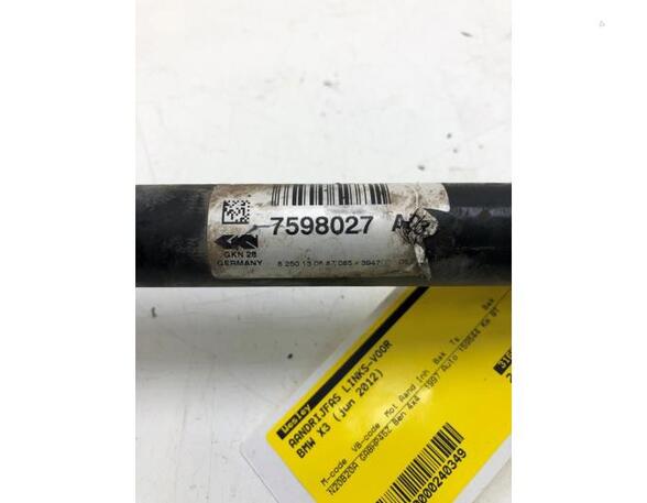 Drive Shaft BMW X3 (F25), BMW X4 (F26)