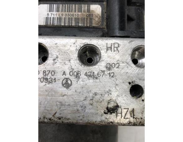 P19746855 Pumpe ABS MERCEDES-BENZ A-Klasse (W169) 0064316712