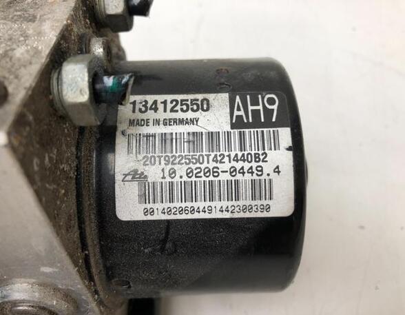 Abs Hydraulic Unit CHEVROLET CRUZE Station Wagon (J308)