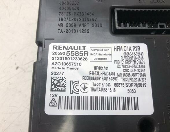 Control unit RENAULT ZOE (BFM_)