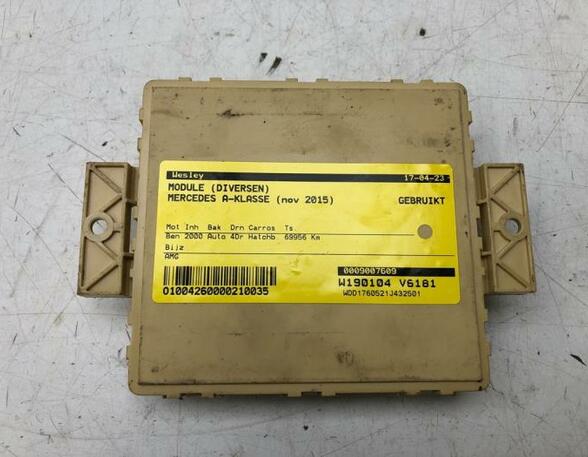 Control unit MERCEDES-BENZ A-CLASS (W176)