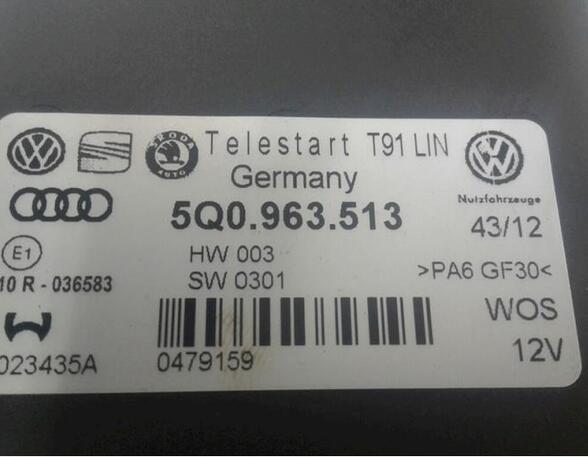 Control unit VW GOLF VII (5G1, BQ1, BE1, BE2)