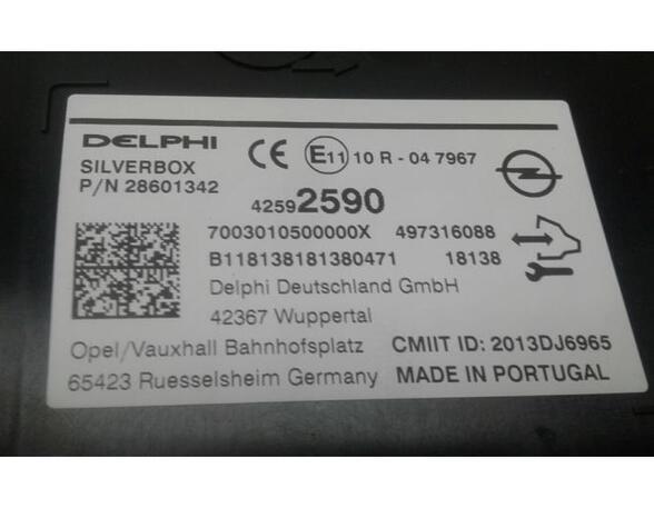 Steuergerät Opel Mokka / Mokka X J13 42592590 P13888202