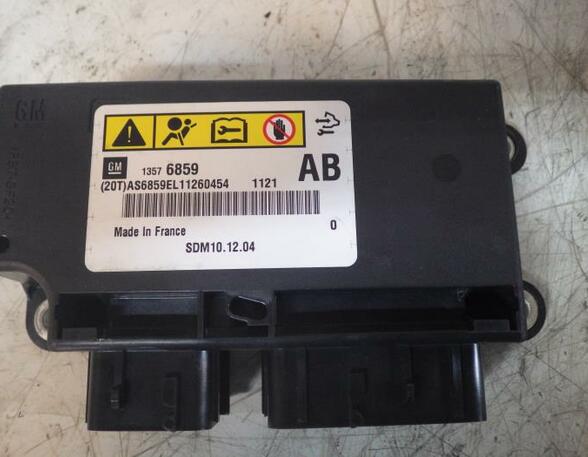 Control unit for Airbag OPEL MERIVA B MPV (S10), OPEL ASTRA J Sports Tourer (P10)